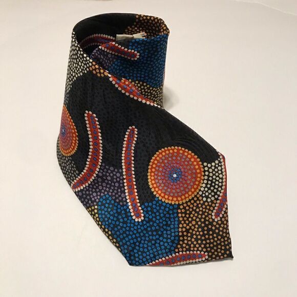Bulurru Peter Marshall Silk Tie - Picture 1 of 8